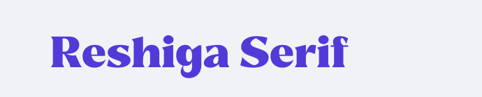 Reshiga Serif