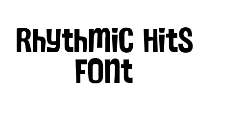 Rhythmic Hits Font