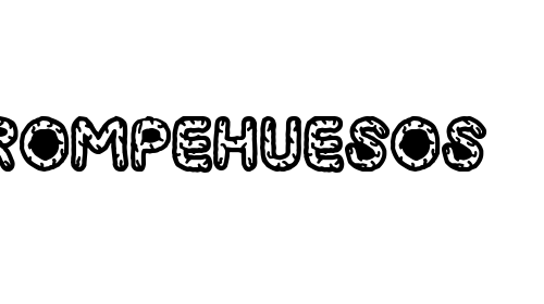 Rompehuesos font