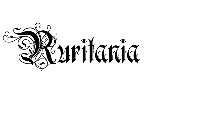 Ruritania Font