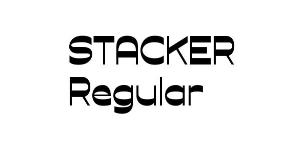 STACKER Regular Font Download