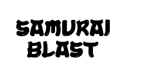 Samurai Blast font download