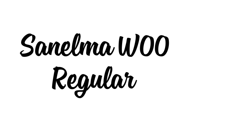 Sanelma W00 Regular Font