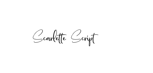 Scarlette Script