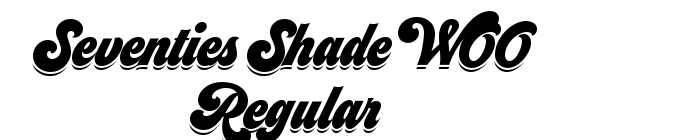 Seventies Shade W00 Regular font download