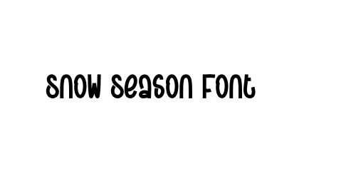 Snow Season Font