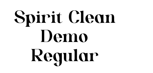 Spirit Clean Demo Regular