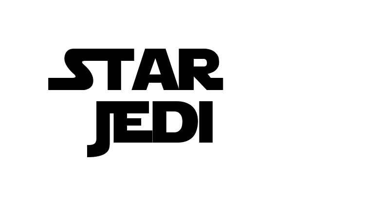 Star Jedi Font
