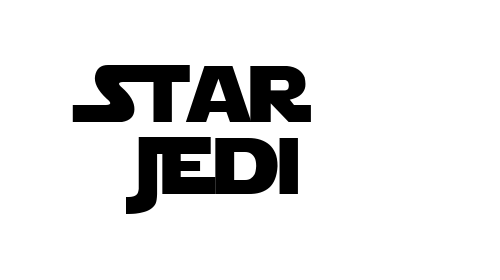 Star Jedi font
