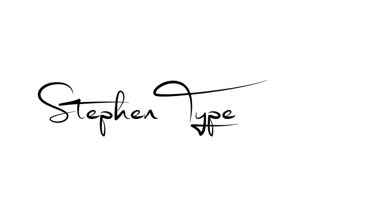 Stephen Type Font