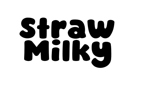 Straw Milky font