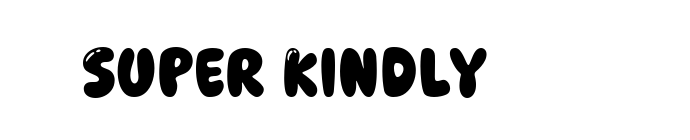 Super Kindly font download