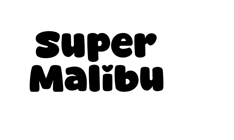 Super Malibu Font