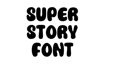 Super Story Font font