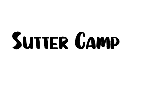 Sutter Camp font