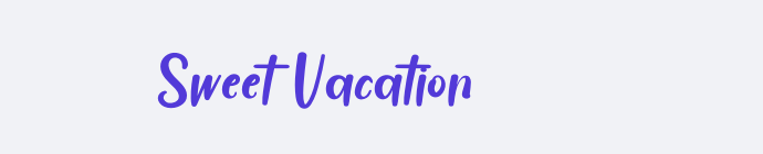 Sweet Vacation