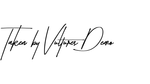 Taken by Vultures Demo font