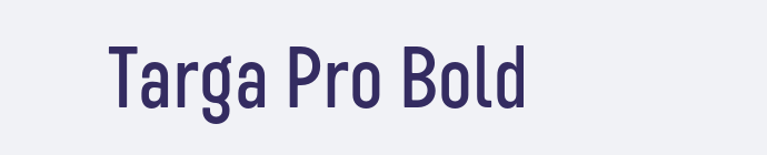 Targa Pro Bold