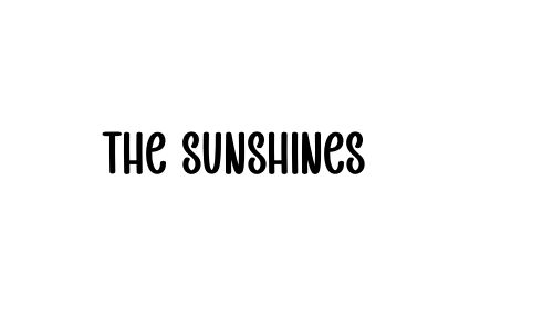 The Sunshines font