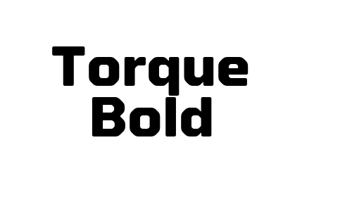 Torque Bold font download