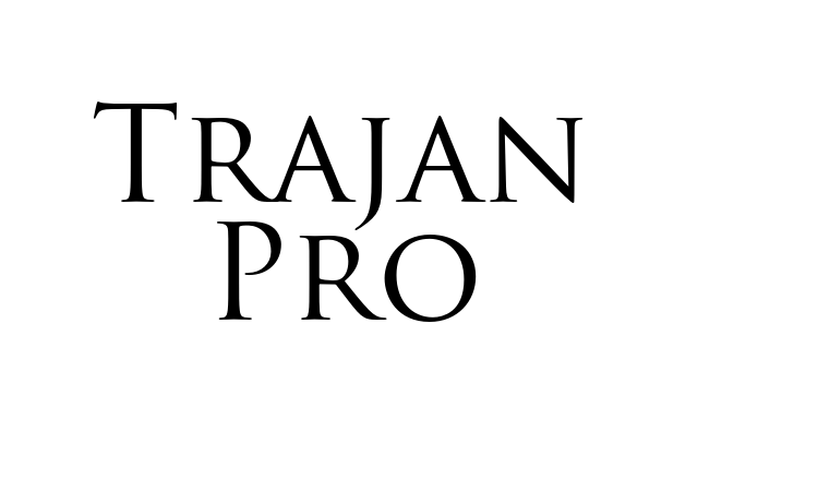 Trajan Pro Font
