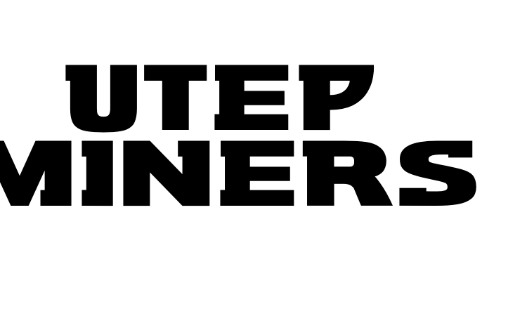 UTEP Miners font
