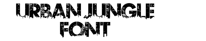 Urban Jungle Font font download