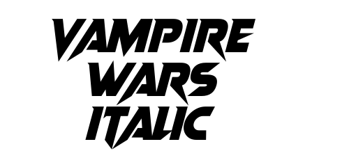 Vampire Wars Italic