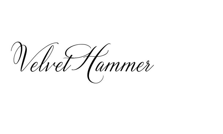 Velvet Hammer Font
