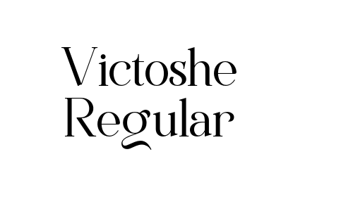 Victoshe Regular font