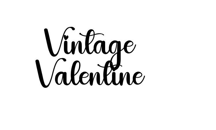 Vintage Valentine Font