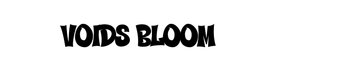 Voids Bloom font download