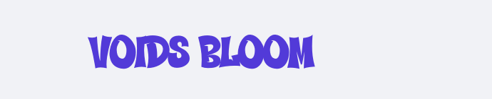 Voids Bloom