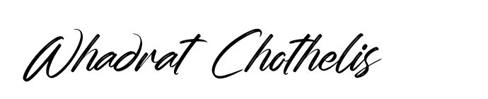 Whadrat Chothelis