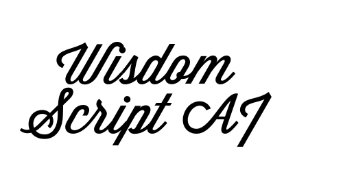Download Wisdom Script AI font