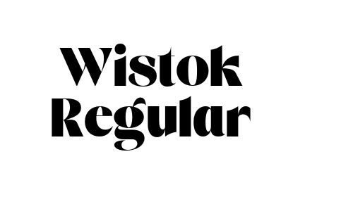 Wistok Regular font