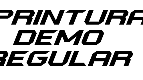 sprintura demo regular font