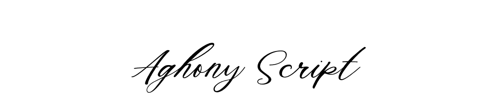 Aghony Script