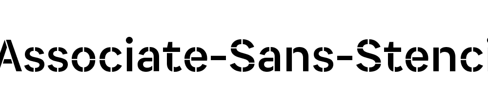 Associate-Sans-Stencil