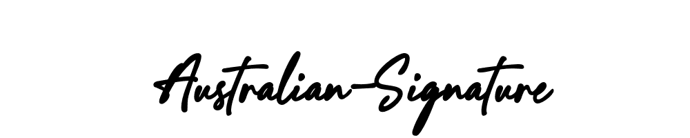 Australian-Signature