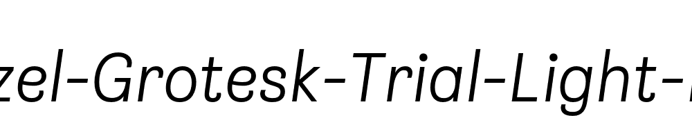 Brezel-Grotesk-Trial-Light-Italic