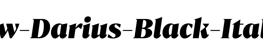 Bw-Darius-Black-Italic