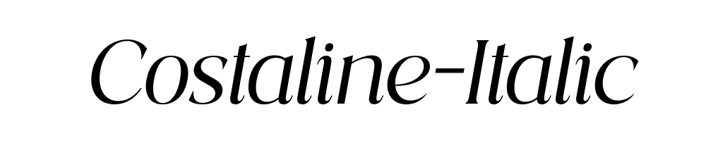 Costaline-Italic