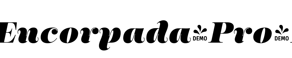 FONTSPRING-DEMO-Encorpada-Pro-Black-Italic-Regular