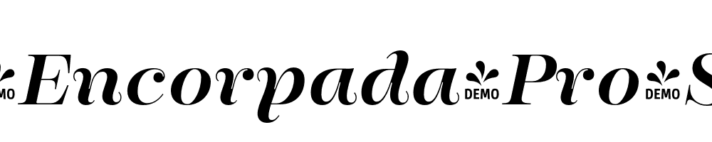 FONTSPRING-DEMO-Encorpada-Pro-SemiBold-Italic-Regular