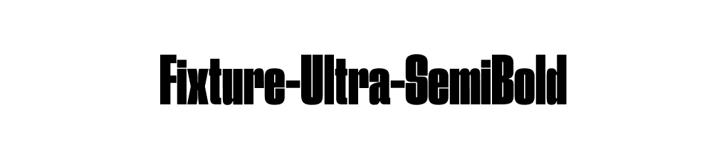 Fixture-Ultra-SemiBold