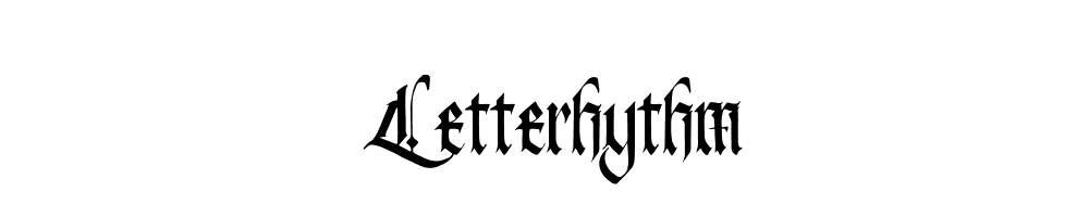 Letterhythm