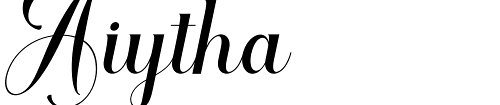 Aiytha font family download free