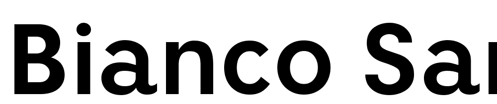 Bianco-Sans-Bold font family download free