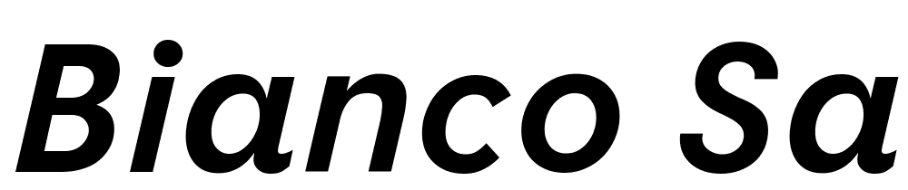 Bianco-Sans-Bold-Italic font family download free